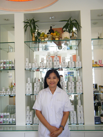 Uan in her natural pharmacy